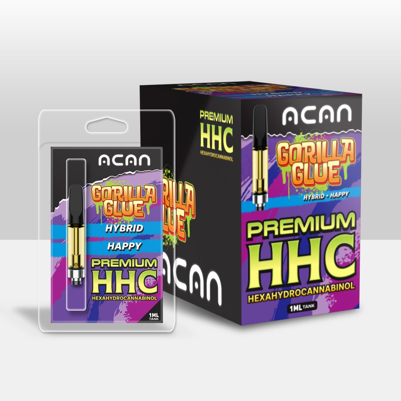 Acan Gold HHC Gorilla Glue 1 ml Cartridges