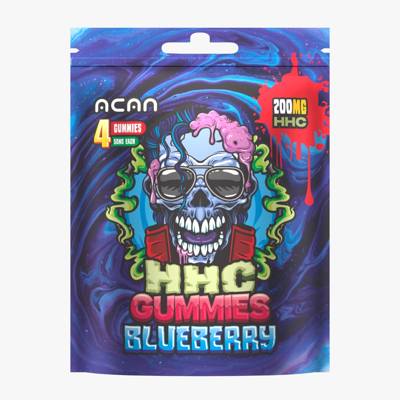 ACAN 50mg HHC Gummies - Blueberry
