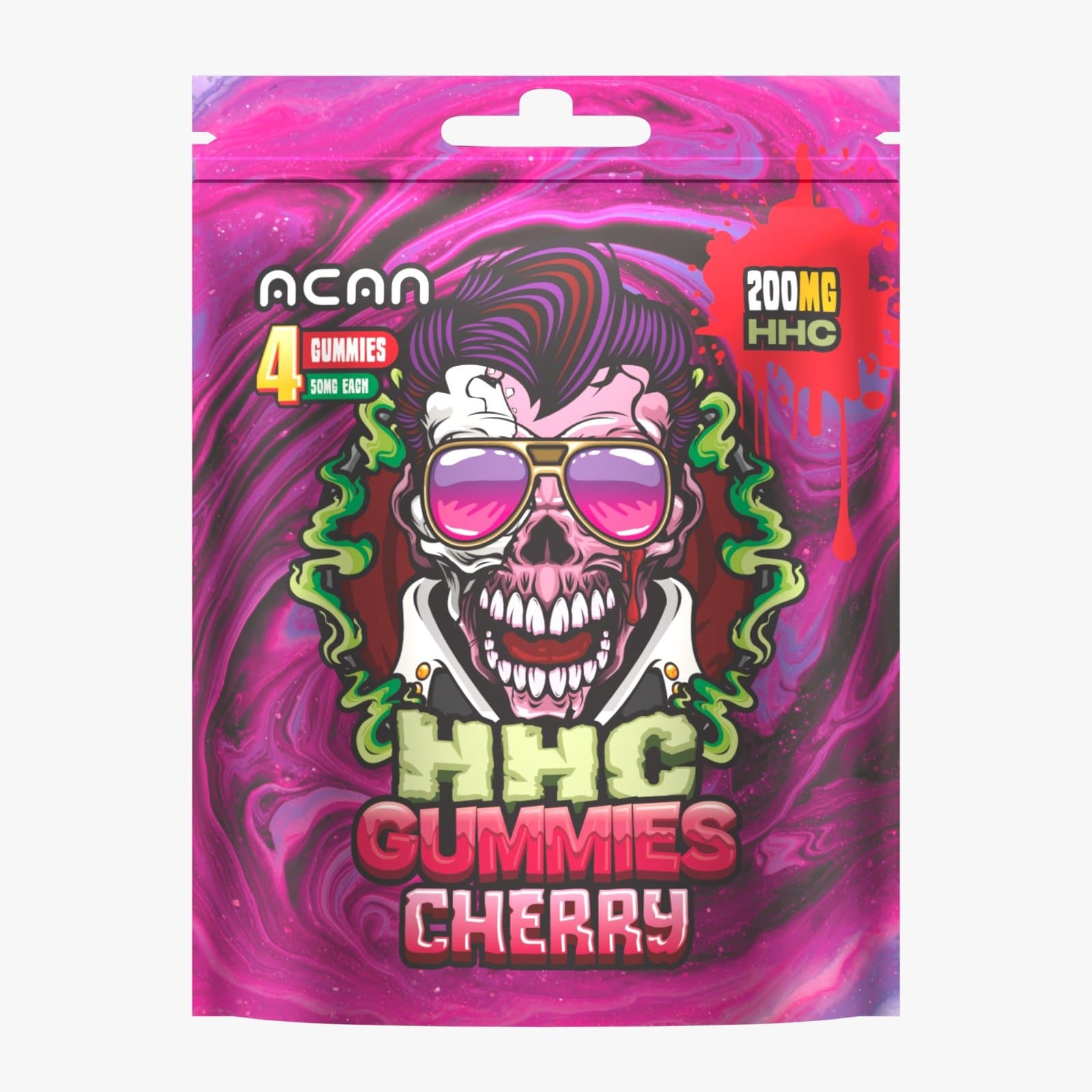 ACAN 50mg HHC Gummies - Cherry