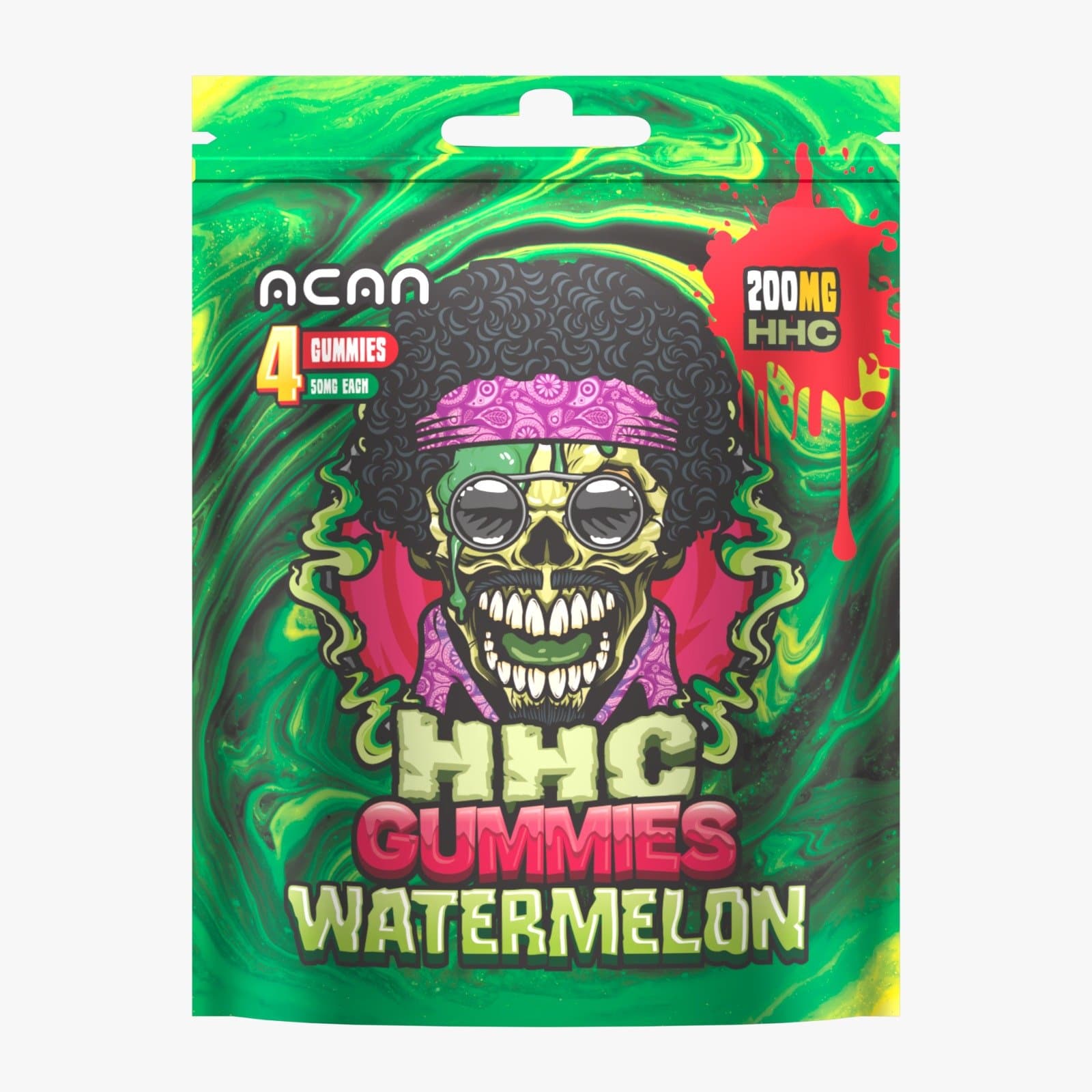 ACAN 50mg HHC Gummies - Watermelon