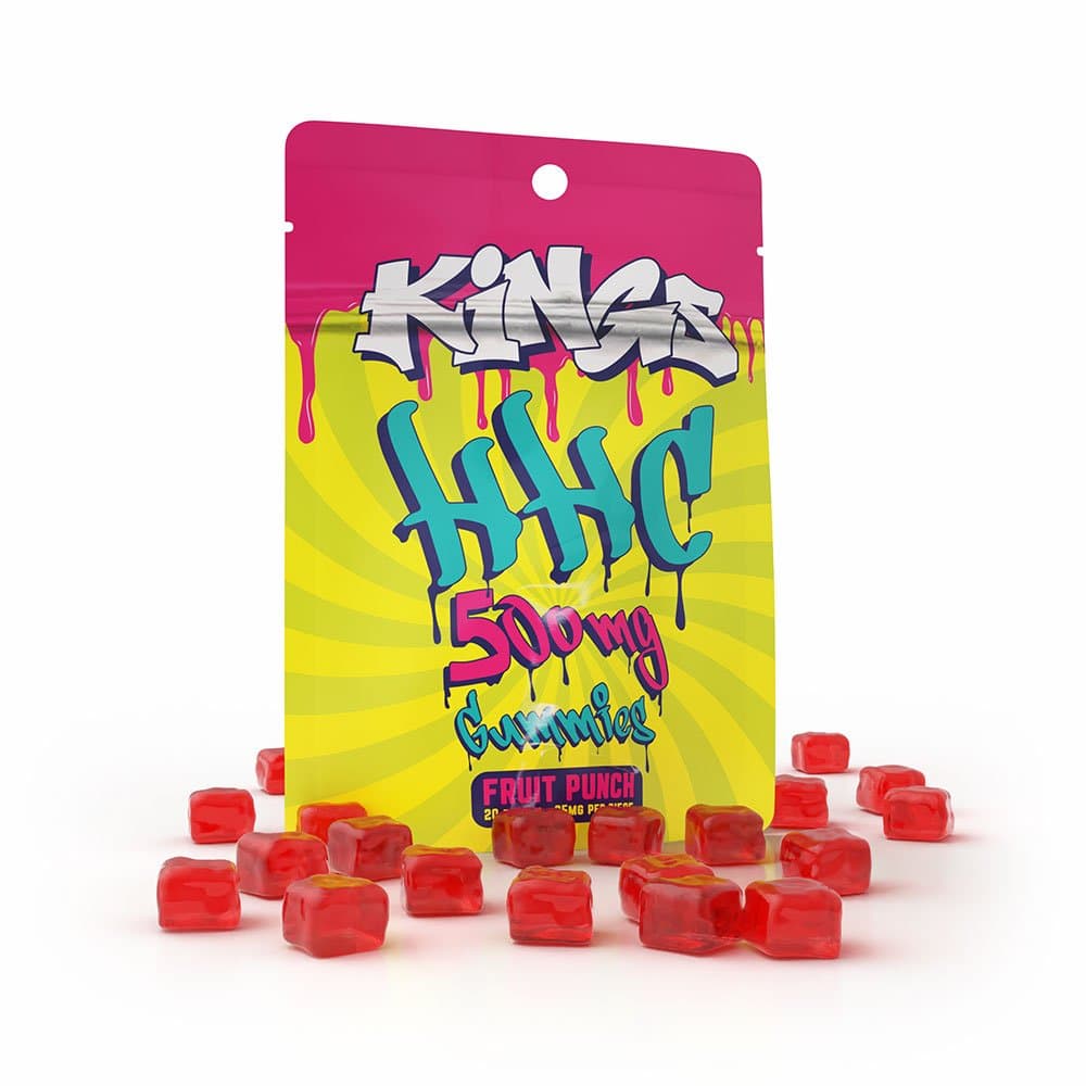Kings HHC Fruit Punch Gummies (500mg)