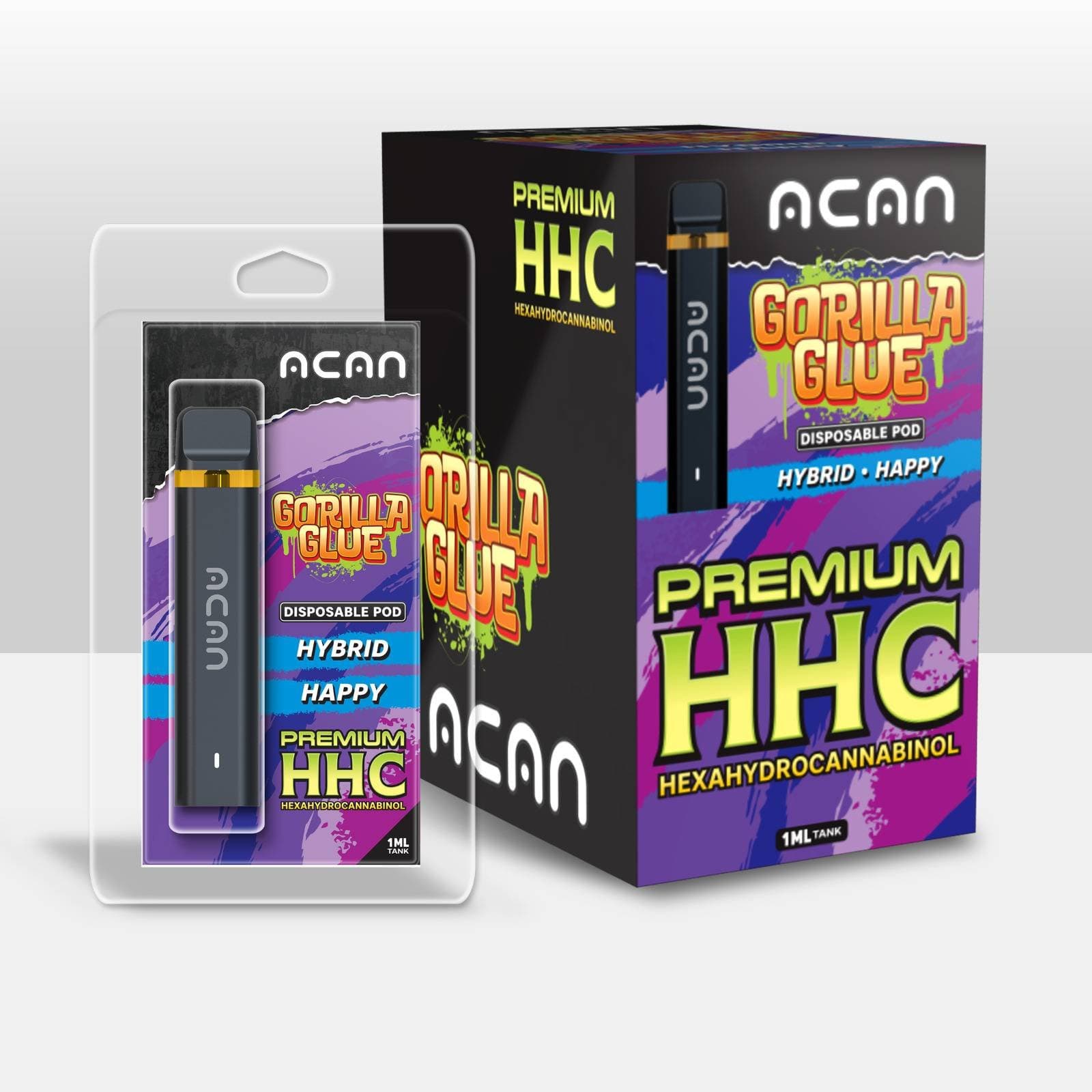 Acan Gold HHC Gorilla Glue 1 ml Disposable