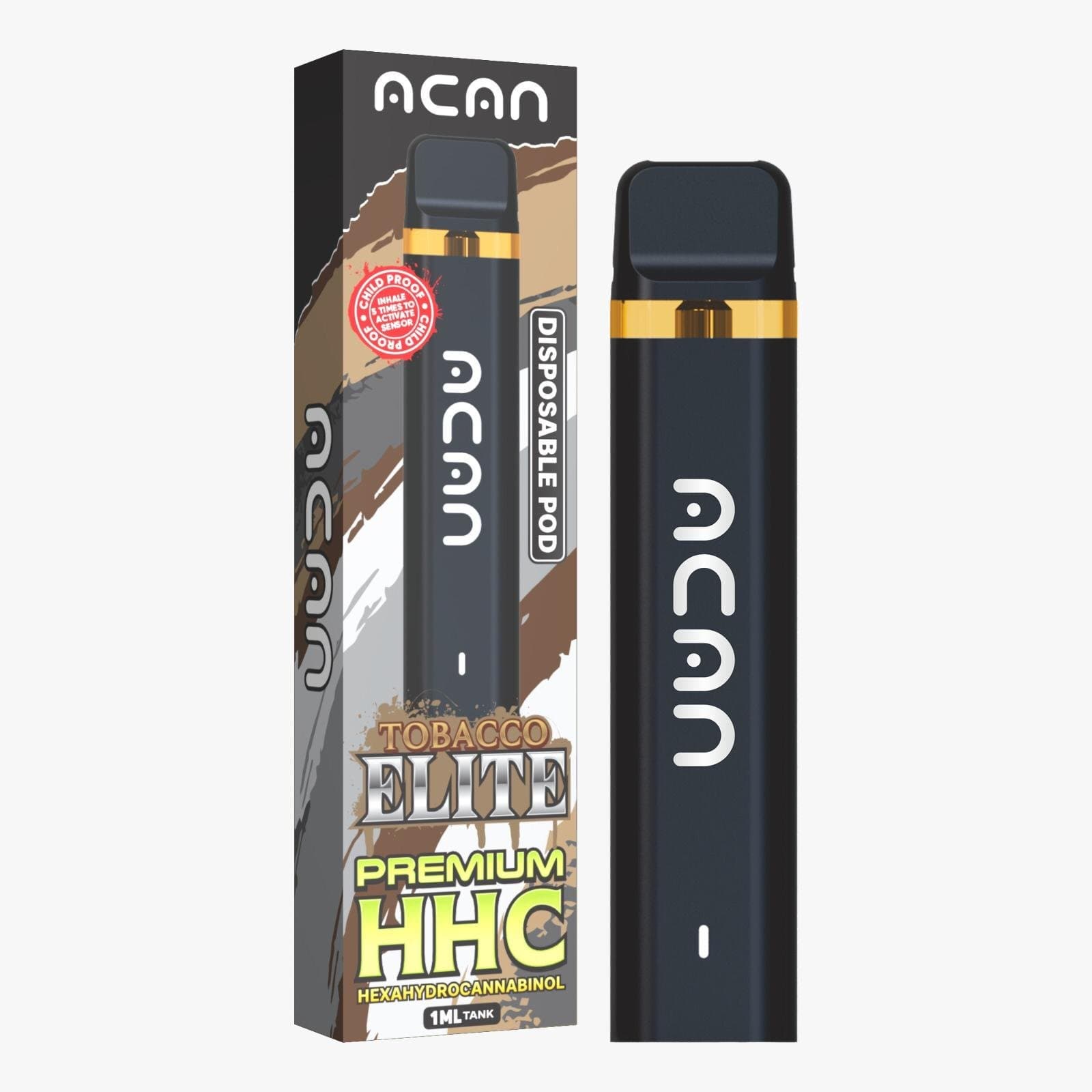 ACAN Gold HHC Tobacco Elite 1mL Vape Pen