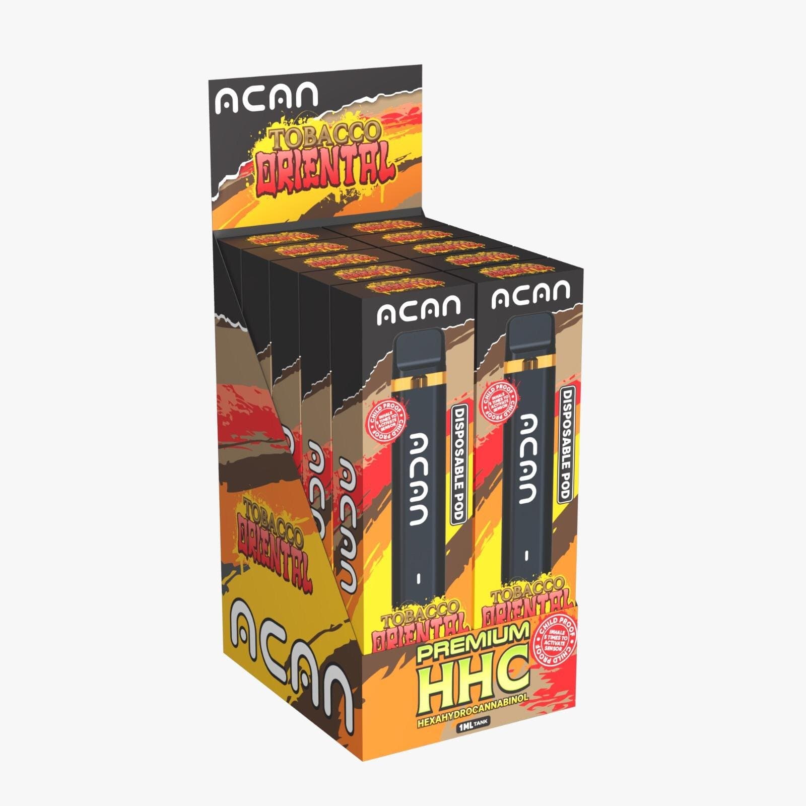 ACAN Gold HHC Tobacco Oriental 1ml Disposable Vape
