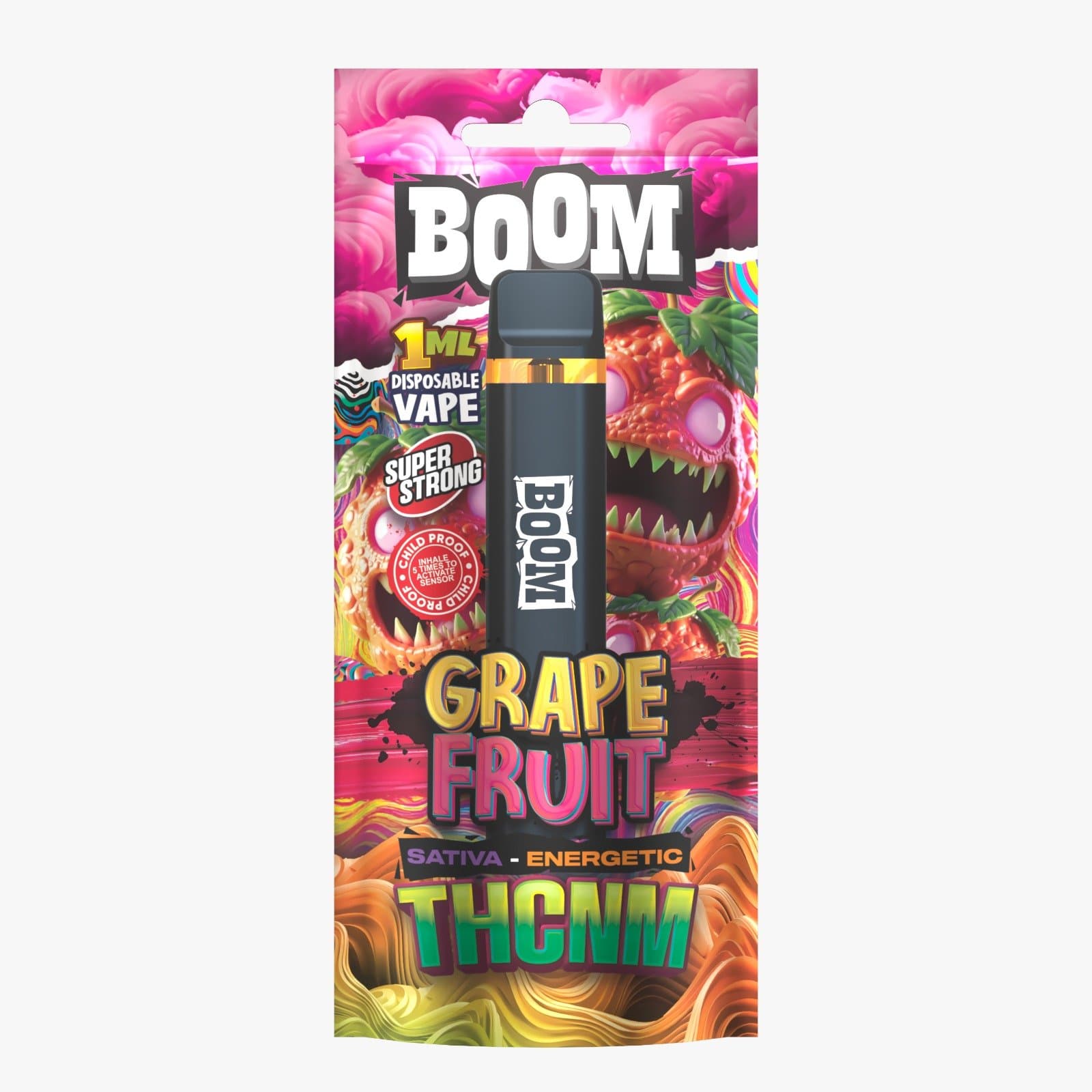 ACAN BOOM Grape Fruit THCNM 1ml Vape