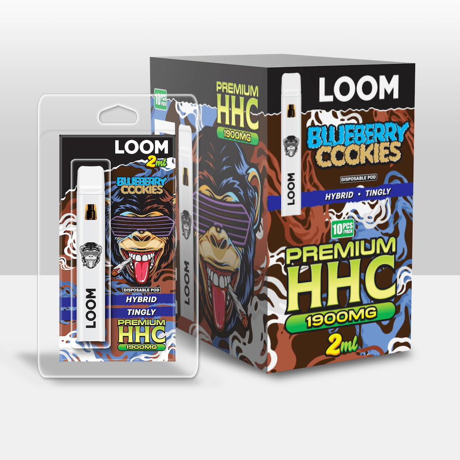 LOOM HHC Blueberry Cookies 1900mg 2 ml Vape