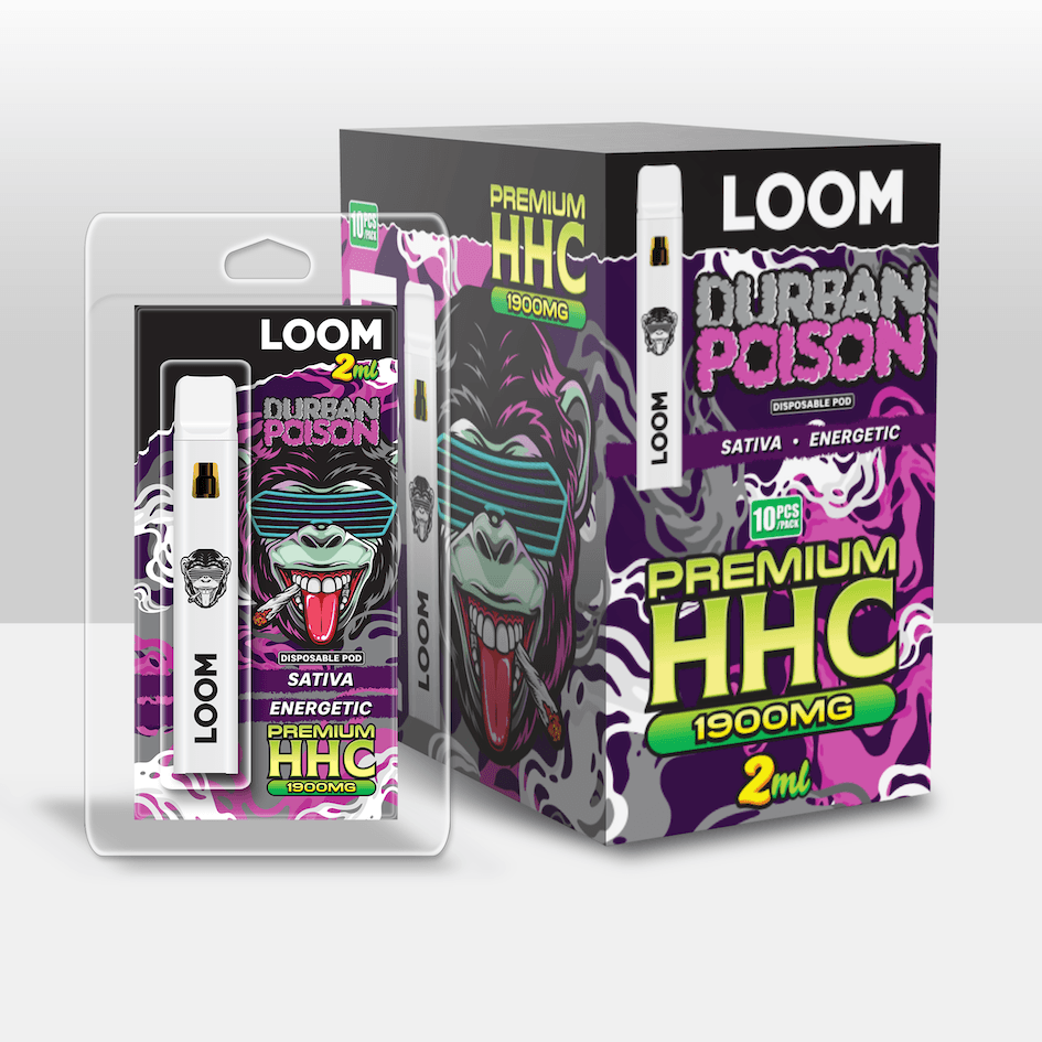 LOOM HHC Durban Poison 1900mg 2 ml Vape