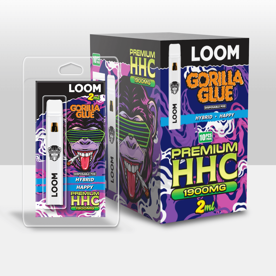 LOOM HHC Gorilla Glue 1900mg 2 ml Vape
