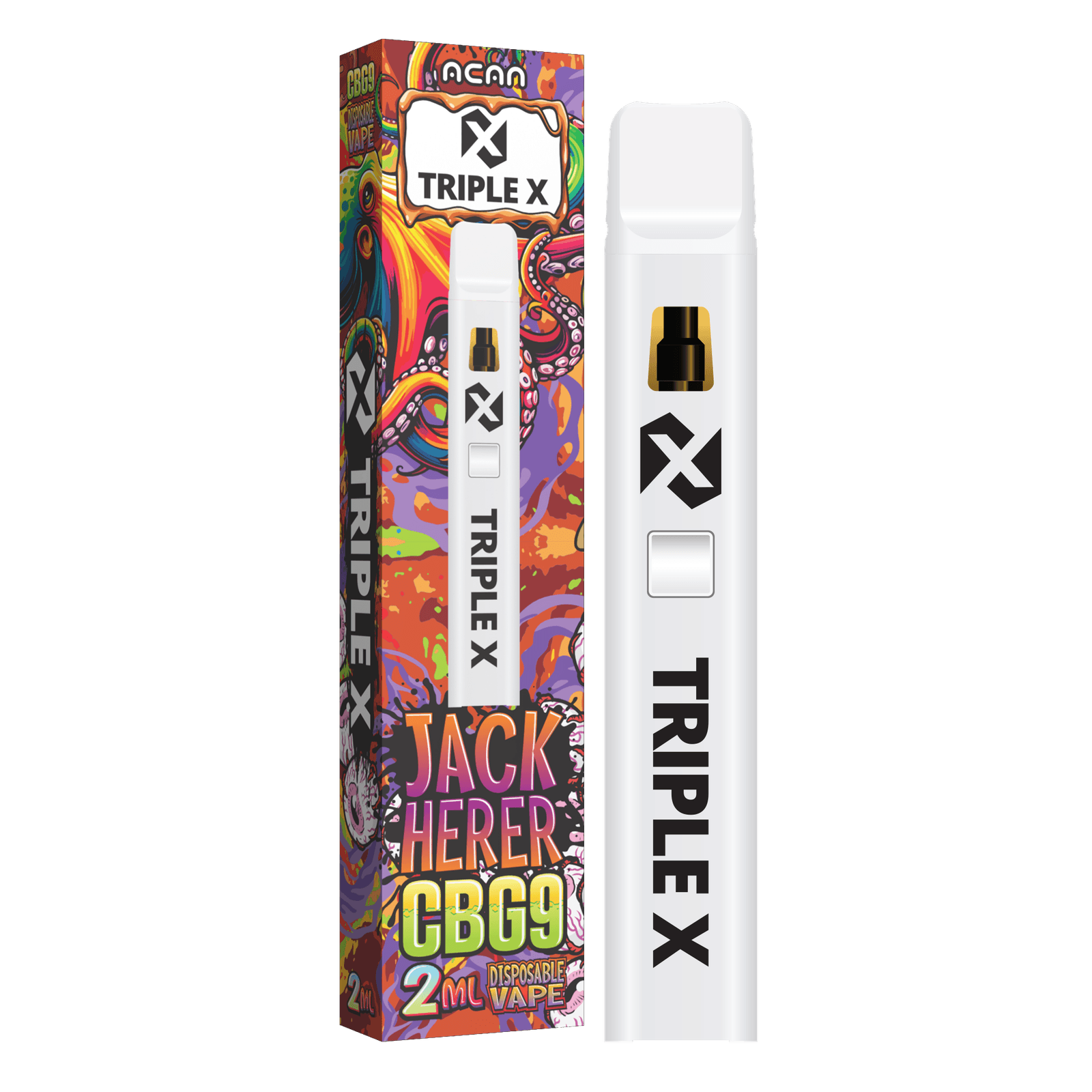 Acan Triple X CBG9 Jack Herer 2ml Vape
