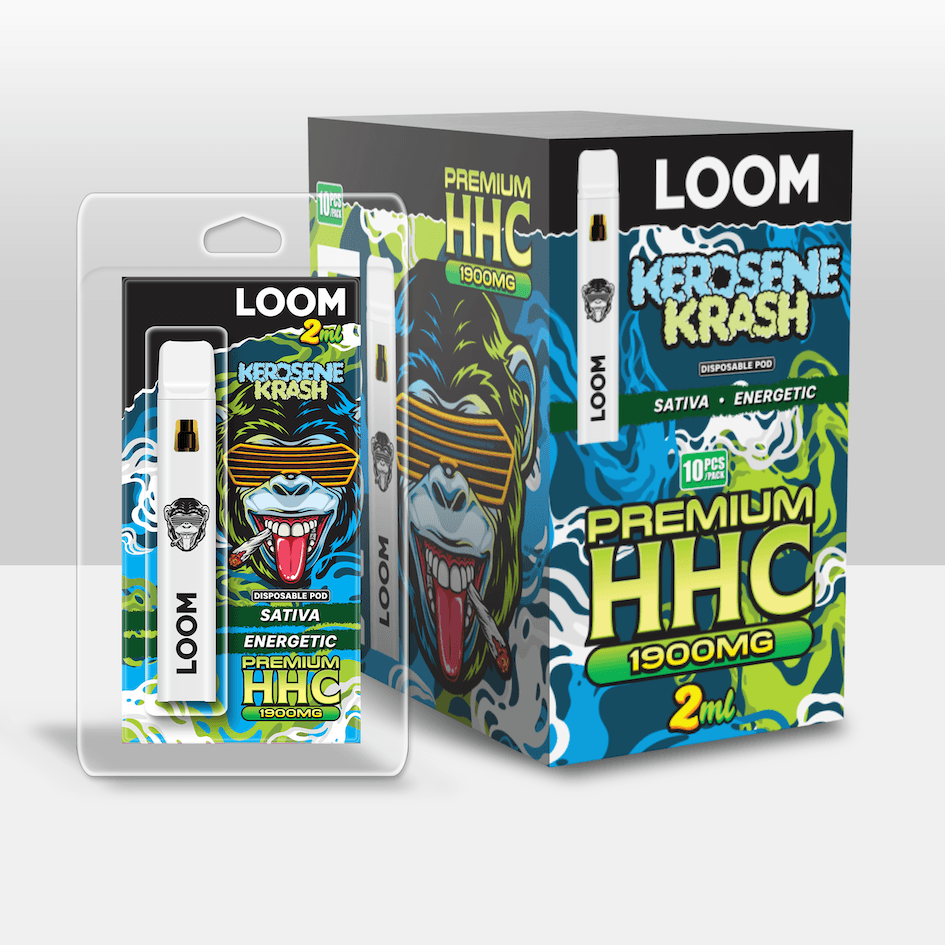 LOOM HHC Kerosene Krash 1900mg 2 ml Vape