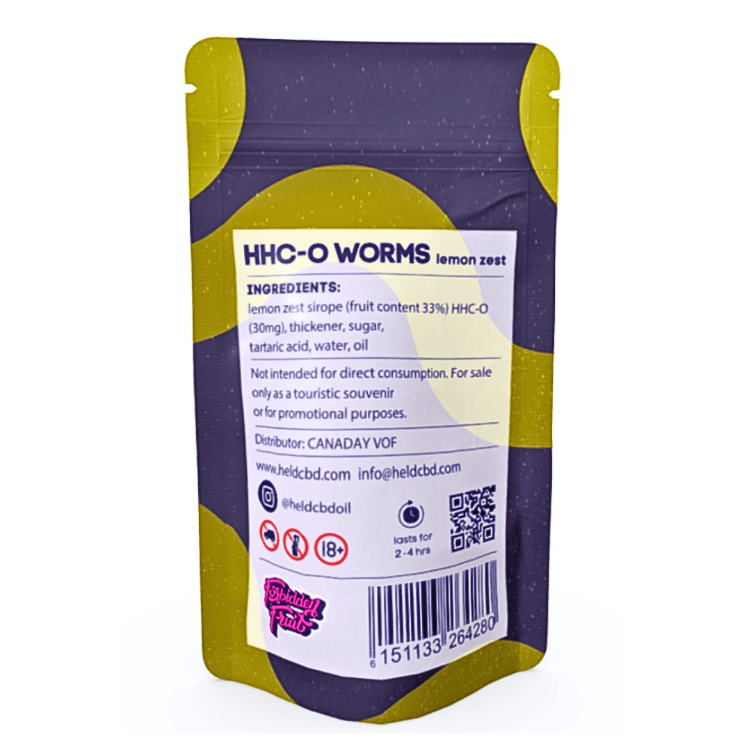 HHC-O Lemon Zest Worms 600mg