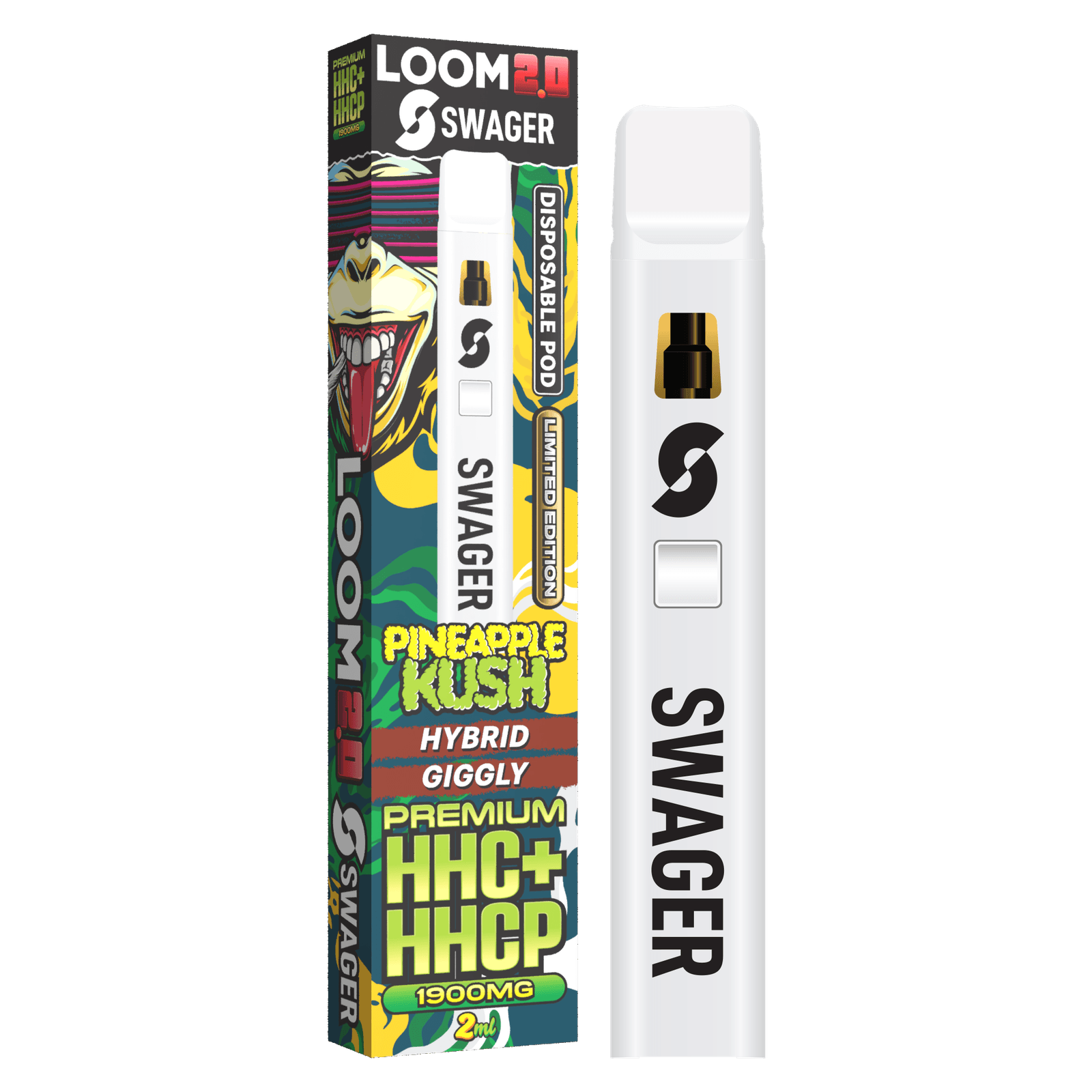 LOOM 2.0 Pineapple Kush HHC+HHCP 2ml Vape