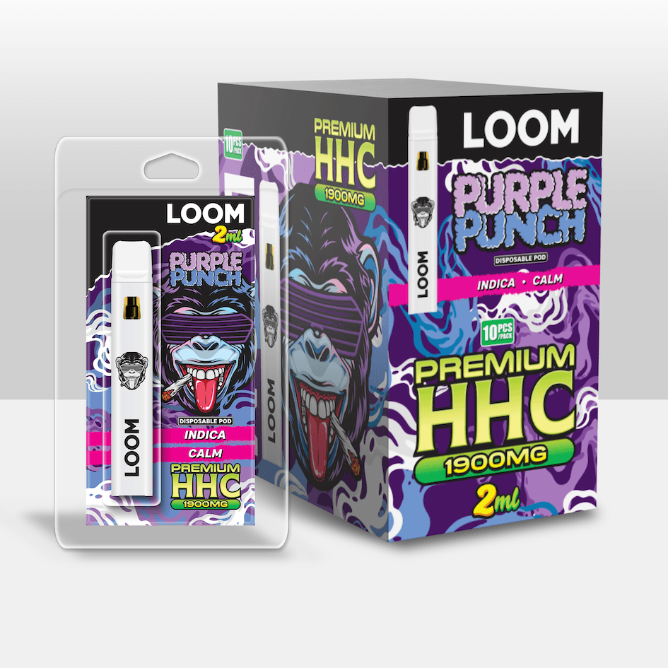 LOOM HHC Purple Punch 1900mg 2 ml Vape