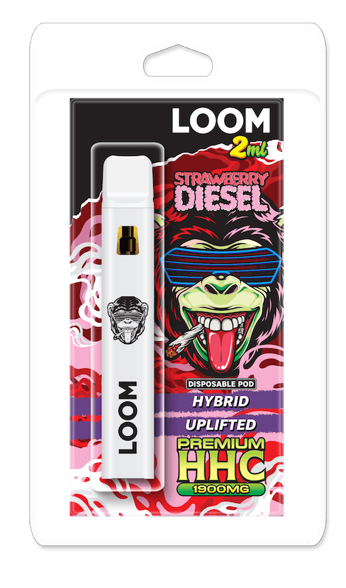 LOOM HHC Strawberry Diesel 1900mg 2 ml Vape