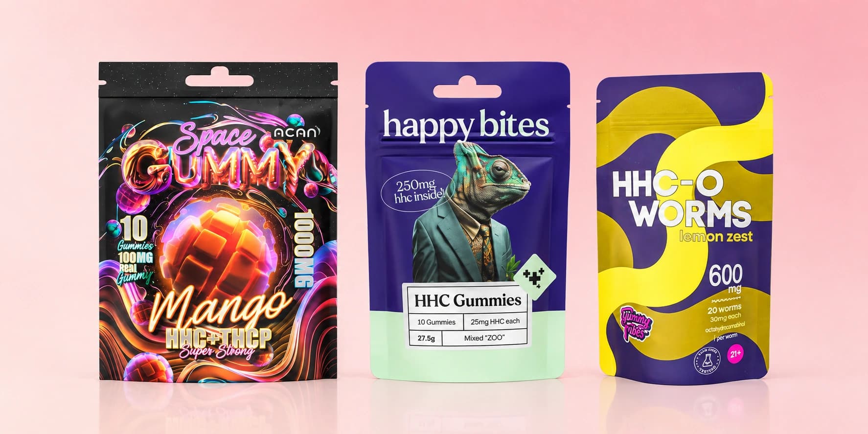 HHC edibles collectie